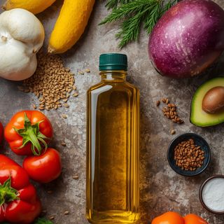 Linseed Oil, Cold Pressed