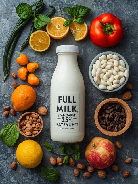 Vollmilch, standardisiert, 3,5% Fett, UHT