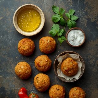 Falafel, Fried (Fried in Rapeseed Oil)