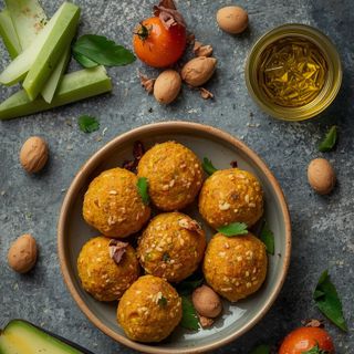 Falafel, Fried (Fried in Rapeseed Oil)