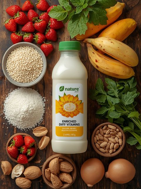 Soy Drink, Nature, Enriched with Calcium and Vitamins