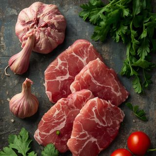 Venison, Schnitzel, raw
