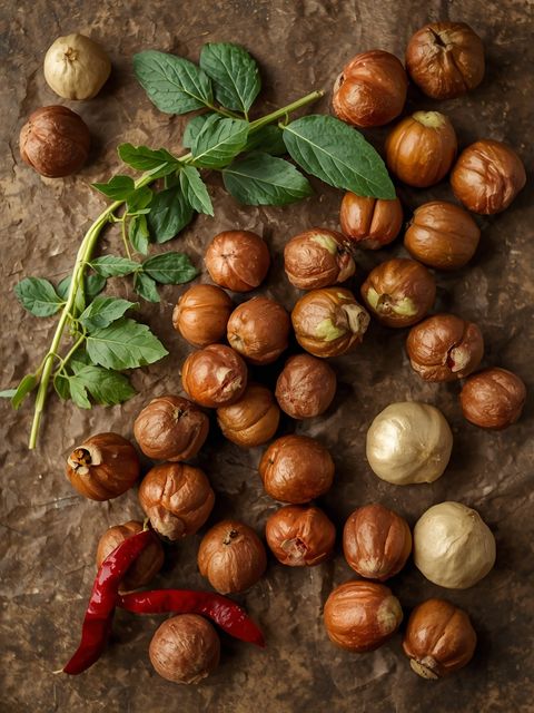 Hazelnut Stem