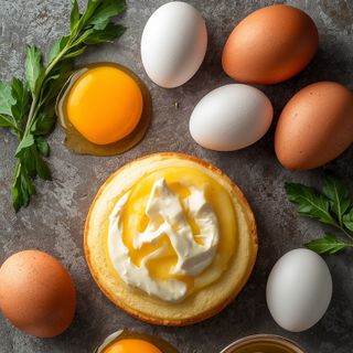 Egg Sponge, Raw