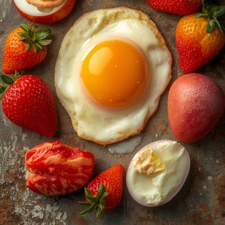 Egg Sponge, Raw