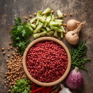Lentils, Peeled, Boiled (Without Addition of Fat and Salt)
