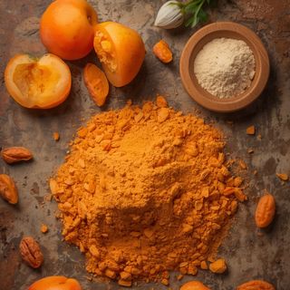 Apricot, Powdered, Drained (Without Addition of Sugar)