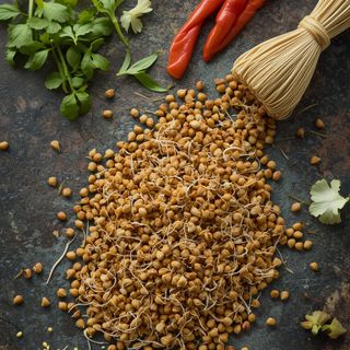 Raw Soy Sprouts