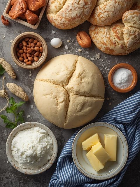 Yeast Dough (with Butter), Sweet, Unbaked