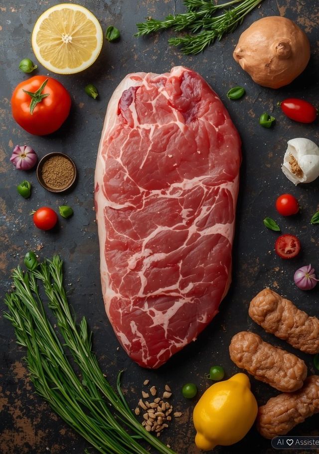 Kalbfleisch (Durchschnitt exkl. Innereien, Kotelett), roh