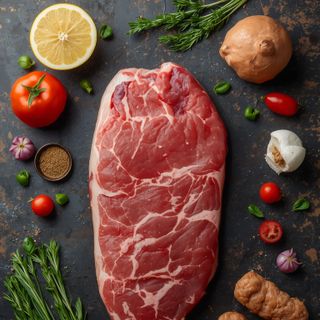 Veal Meat (Average excl. Offal, Cutlet), Raw