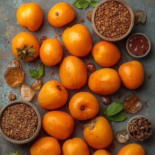 Apricot, in Syrup, Preserved, Drained