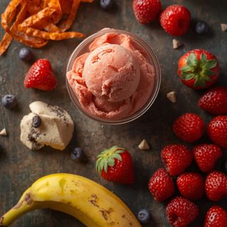 Sorbet z owocami