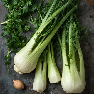Fennel, Steamed (Without Addition of Salt)