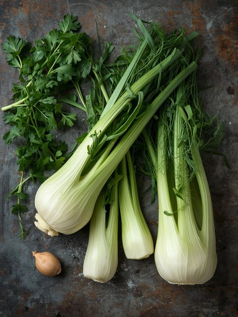 Fennel, Steamed (Without Addition of Salt)