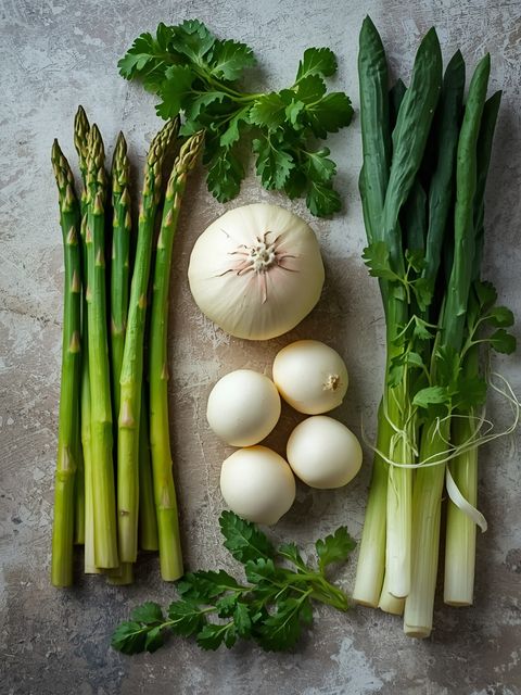 Asparagus, Raw (White and Green)