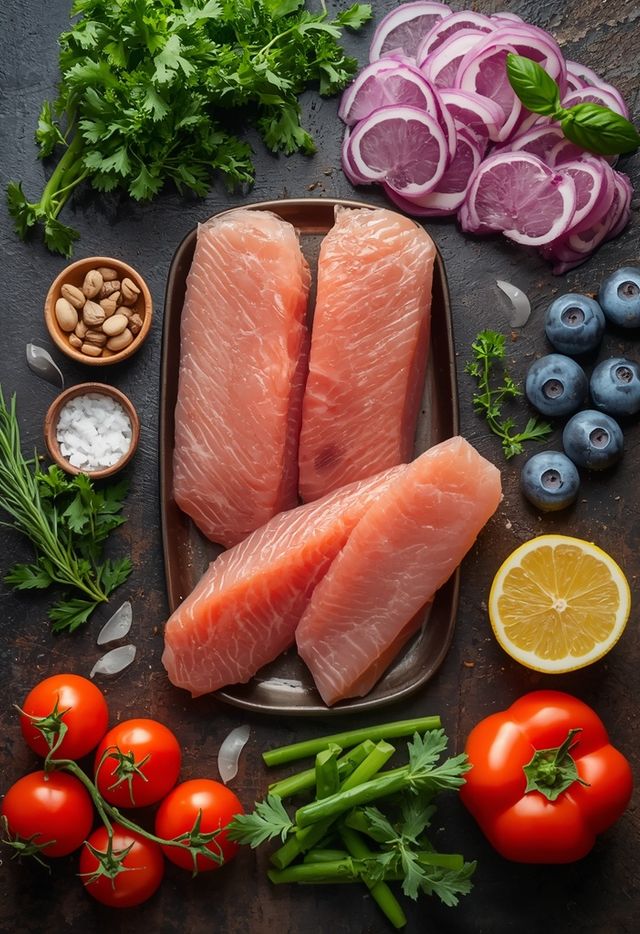 Fisch (durchschnittlich), Filet, gedämpft (ohne Zusatz von Fett und Salz)