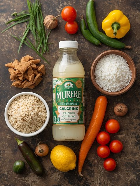 Reisgetränk, Natur, mit Calcium angereichert