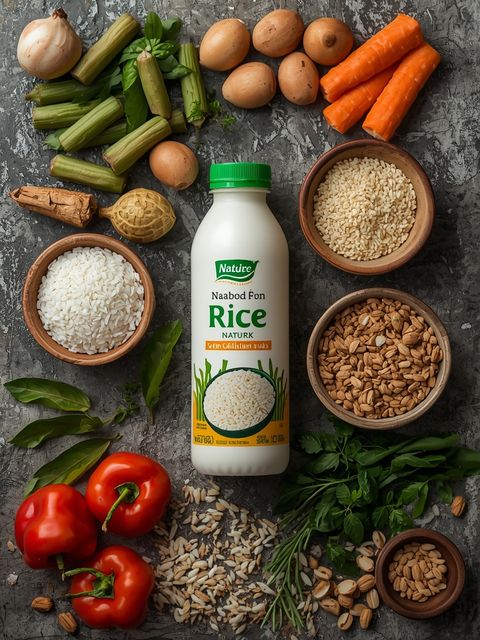 Rice Drink, Nature, with Calcium Enriched