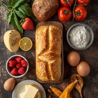 Madeleine (mit Butter)