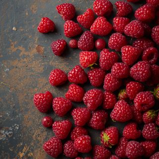 Roh Himbeeren