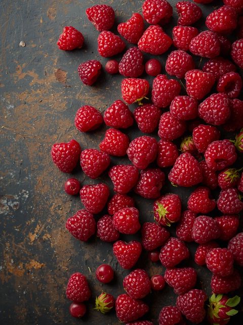 Roh Himbeeren