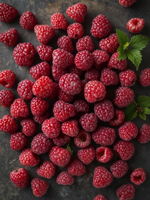 Roh Himbeeren