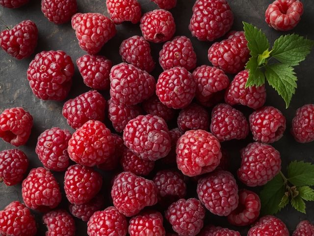 Raw Raspberries
