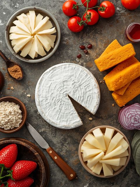 Soft cheese (cut without fat-reduced variants)