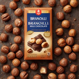 Branchli (Milk Chocolate with Hazelnut Cream Filling)