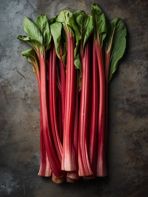 Rhubarb, raw