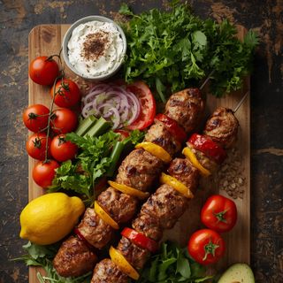 Kebab in Fladenbrot