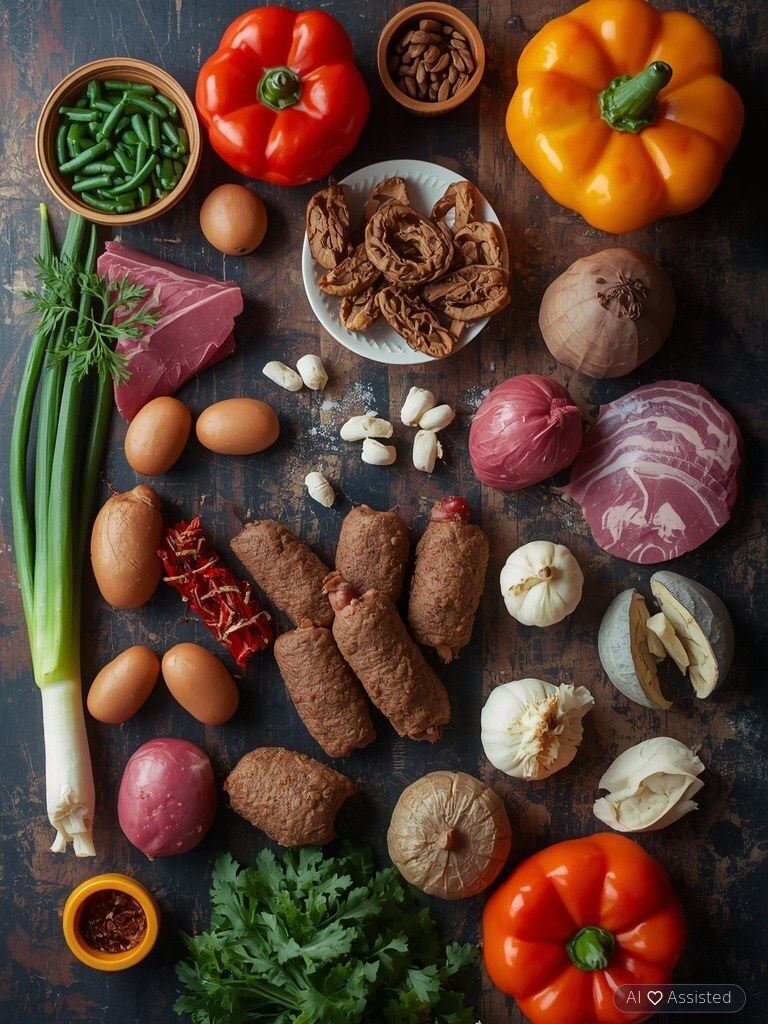 Bouillon, Fleisch, zubereitet