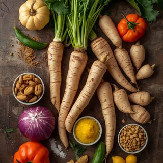 Parsnip, Boiled (Without Addition of Salt)