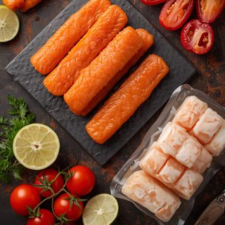 Fischstäbchen, paniert und gefroren