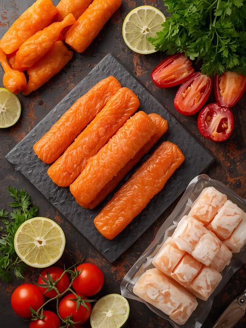 Fish Sticks, Panned and Frozen