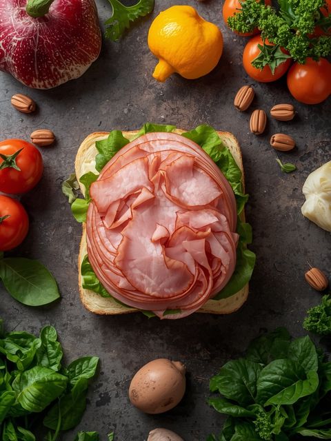 Sandwich with Ham