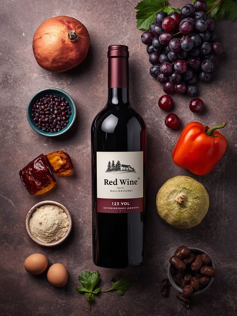 Red Wine, 12% vol