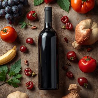 Wino czerwone, 13,5% obj