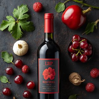 Wino czerwone, 13,5% obj