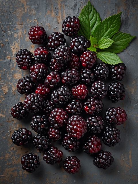 Brombeeren, roh