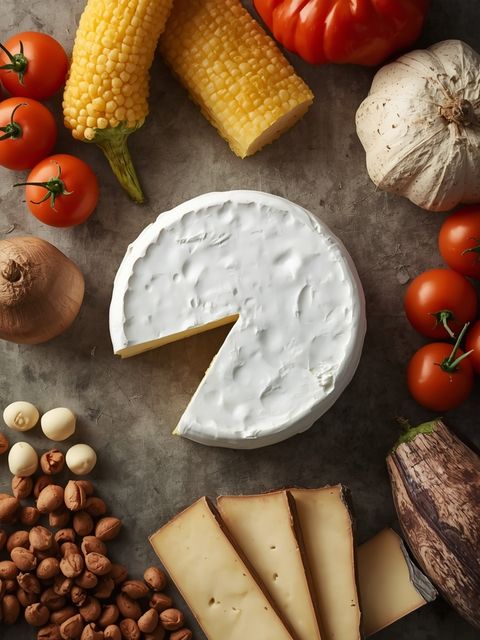 Camembert, tłuszcz pełnoziarnisty