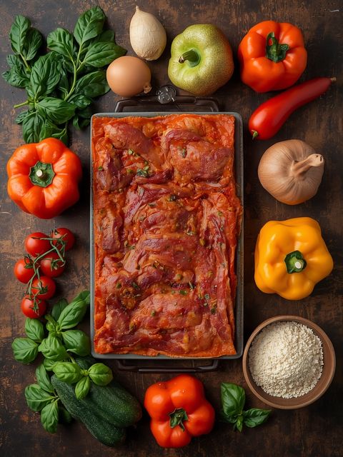 Prepared Meat Lasagna