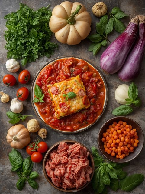 Prepared Meat Lasagna