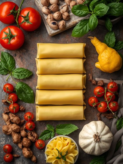 Cannelloni mit Fleischfüllung, zubereitet
