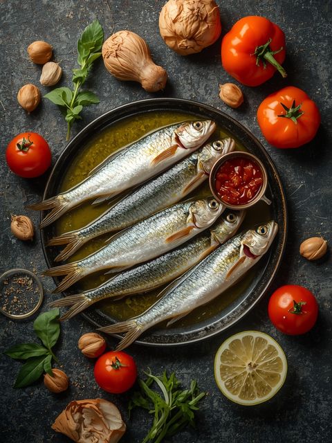 Sardine in Oil, Drained