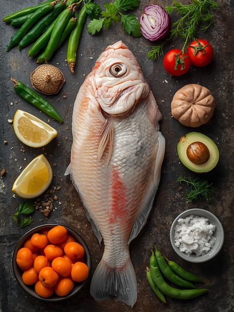 Flounder, Filet, Steamed (without Addition of Fat and Salt)