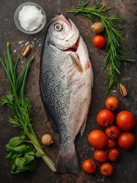 Flądera, filet, parowany (bez dodatku tłuszczu i soli)