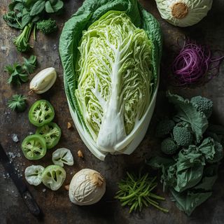 Weißkohl, gedämpft (ohne Zugabe von Salz)
