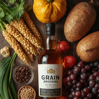 Grain Breeding Wine, 40% vol (e.g. Whisky)